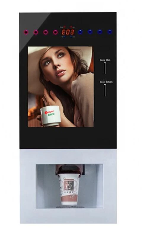 Unmanned retail coffee vending machine