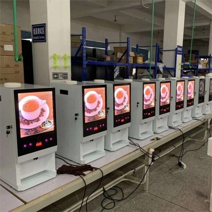 cold premix powder vending machine