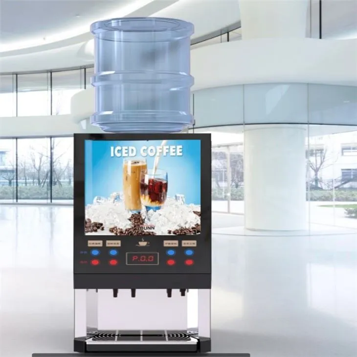 Màquina expenedora de cafè gelat